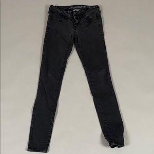 American Eagle Super Stretch Jeans in Black